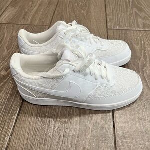 White Lace Women's Sneakers
